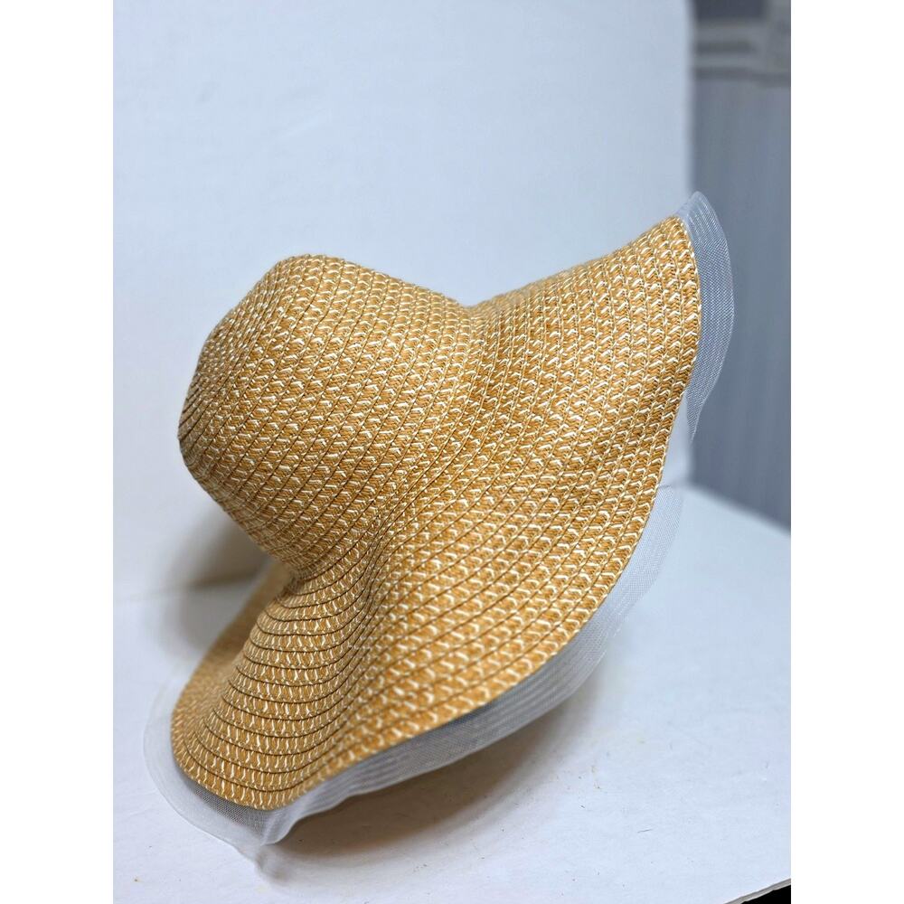 BCBGeneration Sun Floppy Beach Straw Hat